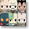 D4 Metal Gear Solid Rubber Strap Collection Vol.2 6 pieces (Anime Toy)