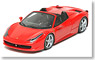 フェラーリ 458スパイダー 2011 オープン スポーツ・ホイール (レッド) （限定50台） (ミニカー)