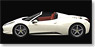 フェラーリ 458スパイダー 2011 オープン スポーツ・ホイール (パールホワイト) （限定50台） (ミニカー)