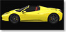 フェラーリ 458スパイダー 2011 オープン スポーツ・ホイール (パールイエロー) （限定50台） (ミニカー)