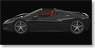 フェラーリ 458スパイダー 2011 オープン スポーツ・ホイール (ブラック) （限定50台） (ミニカー)