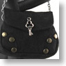 Dollsfigure - 1/6 Ladies` Shoulder Handbag (Black) (Fashion Doll)