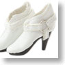 Side Ring Boots (White) (Fashion Doll)