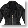 50cm Strange Leather Jacket (Black) (Fashion Doll)