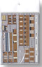 Interior Sheet and Curtain Parts Complete Set for TOMIX Series 24 `Twilight Express` (Compartment Open/Close) B Set (for #92459, #92460, #92461) (Model Train)