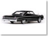 1963年 フォード ギャラクシー 500 ハードトップ (ブラック) (ミニカー)