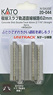 Unitrack Concrete Slab Double Track 62mm (2 7/16``) Straight < WS62S > (2pcs.) (Model Train)