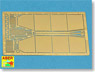 German Sturmgeschutz III Schurzen Late Type Etching Parts (Accessory) (Plastic model)