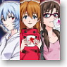 Rebuild of Evangelion Clear File B Rei/Asuka/Mari (Anime Toy)