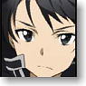 Sword Art Online -Aincrad- Strap with Mobile Cleaner Kirito (Anime Toy)