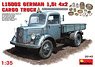 MB 1500S German 1.5t Cargo Truck (Plastic model)