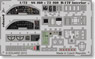 B-17F フライングフォートレス 計器盤 カラーズーム (接着剤付) (プラモデル)