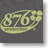 THE IDOLM@STER 876プロTシャツ MEDIUM GRAY S (キャラクターグッズ)