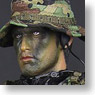 Dam Toy Modern US Navy SEALS Rifle Man (Woodland Camouflage) (Fashion Doll)