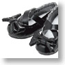 Ribbon Close Strap Shoes (Black) (Fashion Doll)