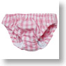 50cm Gingham Check Shorts (Pink) (Fashion Doll)