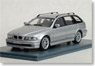 BMW 530d ツーリング (E39) (2002) (シルバー) (ミニカー)