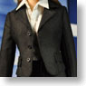 POP Toys 1/6 Office Lady Suit (Black) (Fashion Doll)