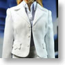 POP Toys 1/6 Office Lady Suit (White) (Fashion Doll)