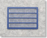 吊り金具 (新系列電機用他) (取付孔0.4mm) (青色) (80個入) (鉄道模型)