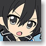 Pikuriru! Sword Art Online Rubber Coaster Kirito (Anime Toy)