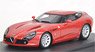 Alfa Romeo TZ3 Stradale Metallic Red (Diecast Car)
