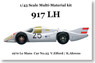 1/43 917LH `70 ver.A Le Mans 24hours Car No.25 V.Elford / K.Ahrens (Metal/Resin kit)