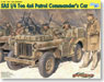WW.II SAS 1/4 Ton 4x4 Patrol Commander`s Car (Plastic model)