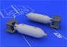 US 250lb Bombs (2 pcs) (Plastic model)