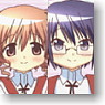 [Hidamari Sketch x Hanikamu] Microfiber Mini Towel [Hiro & Sae] (Anime Toy)