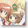 Hidamari Sketch x Hanikamu Mouse Pad 1 Yuno/Miyako/Hiro (Anime Toy)