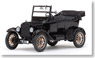 1925 Ford Model T Touring Open Convertible / (Black Pearl Metallic) (Diecast Car)