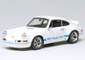 ポルシェ 911 カレラ RSR 2.8 1973 ホワイト/ブルーストライプ (ミニカー)