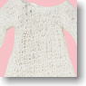 PNM Back Ribbon Knit (White) (Fashion Doll)