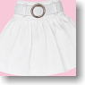 PNM High Waist Skirt (White) (Fashion Doll)