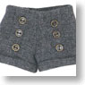 PNS BlueBird`s Song Six buttons short pants (Gray) (Fashion Doll)