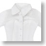 PNM See-through Blouse (White) (Fashion Doll)