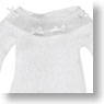 PNM See-through Ribbon Knit (White) (Fashion Doll)
