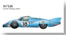 K349 Ver.B : 917LH 1971 Le Mans 24hours Car No.18 P. Rodriguez/J. Oliver (Metal/Resin kit)