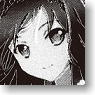 Accel World iPhone5 Metal Sticker Kuroyukihime Floral (Anime Toy)