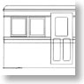 1/80 9mm Taiwan Sugar Railways Passenger Car 2 (Square Windows) (Unassembled Kit) (Model Train)