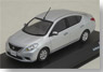 Nissan Latio (Brilliant Silver) (Diecast Car)