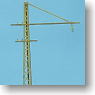 1/80(HO) Catenary Pole Kit (Triangular Prism Style) (2pcs.) (Model Train)