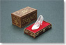 1/12 Cinderella Wooden box with glass shoes (High-heeled) (Craft Kit) (Fashion Doll)