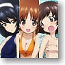 Girls und Panzer Bathroom Poster Miho & Mako & Yukari (Anime Toy)
