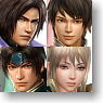 Dynasty Warriors 8 Clear File 4 pieces (Anime Toy)