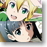 Sword Art Online Leafa & Suguha Cushion Cover (Anime Toy)