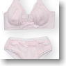 50cm Simple Bra & Shorts (Light Pink) (Fashion Doll)