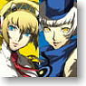 Persona 4 The ULTIMATE in MAYONAKA ARENA Metal Sticker Set D Aigis/Elizabeth (Anime Toy)