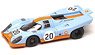 Porsche 917K Gulf Racing John Wyer Automotive Le Mans 1970 No.20